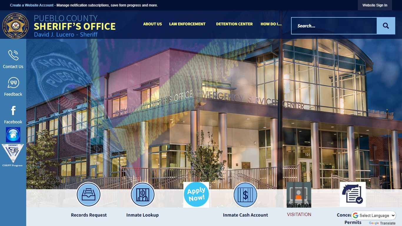 Pueblo County Sheriff, CO | Official Website
